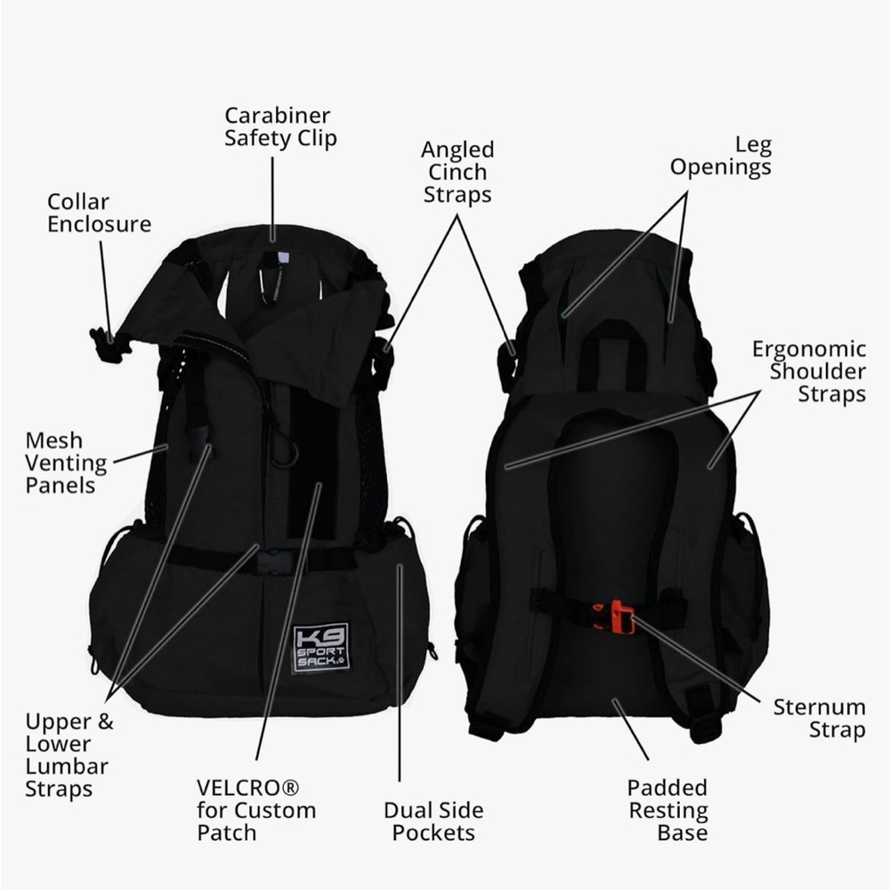 Size medium dog carrier backpack - Picture 5 of 8